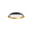 Jasper 14-in Black/gold Led Flush Mount | FM43414-BK/GD