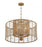 Jayna 4 Light Burnished Silver Chandelier | JAY-A5004-BS