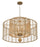 Jayna 8 Light Burnished Silver Chandelier | JAY-A5006-BS