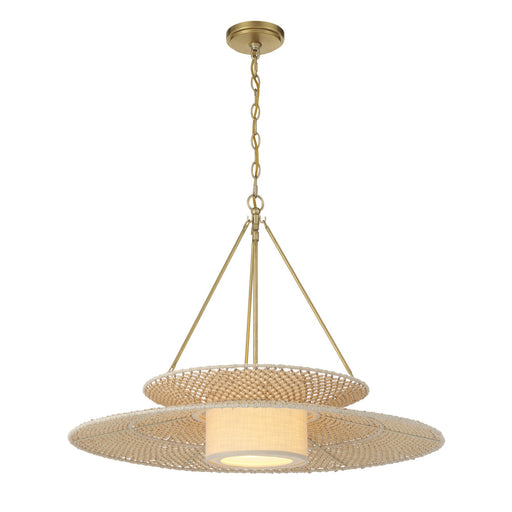 Juniper 29.5'' Soft Gold Chandelier | JNP-10543-SG