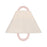 Jojo 11.75'' Vibrant Gold + Blush Sconce | JOJ-801-VG-BH