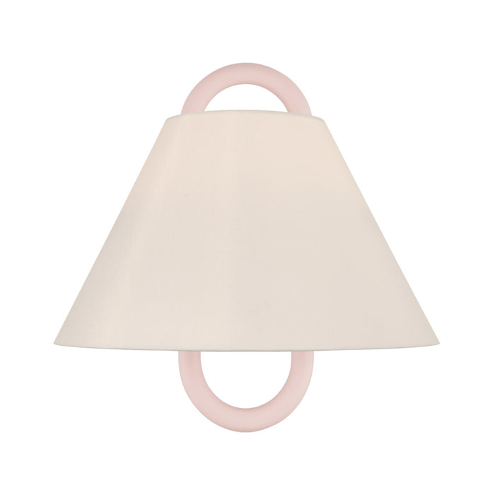Jojo 11.75'' Vibrant Gold + Blush Sconce | JOJ-801-VG-BH