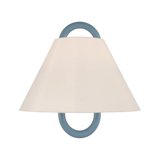 Jojo 11.75'' Vibrant Gold + Blue Sconce | JOJ-801-VG-BL