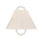 Jojo 11.75'' Vibrant Gold + Matte White Sconce | JOJ-801-VG-MT