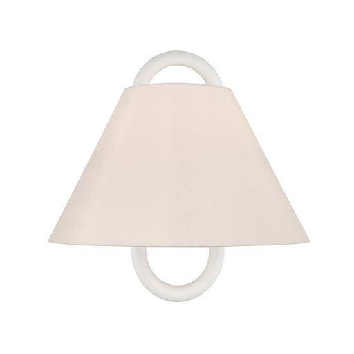 Jojo 11.75'' Vibrant Gold + Matte White Sconce | JOJ-801-VG-MT