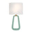 Jori 2 Light Aged Brass + Green Sconce | JOR-7352-AG-GR