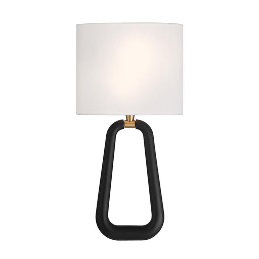 Jori 2 Light Aged Brass + Matte Black Sconce | JOR-7352-AG-MK