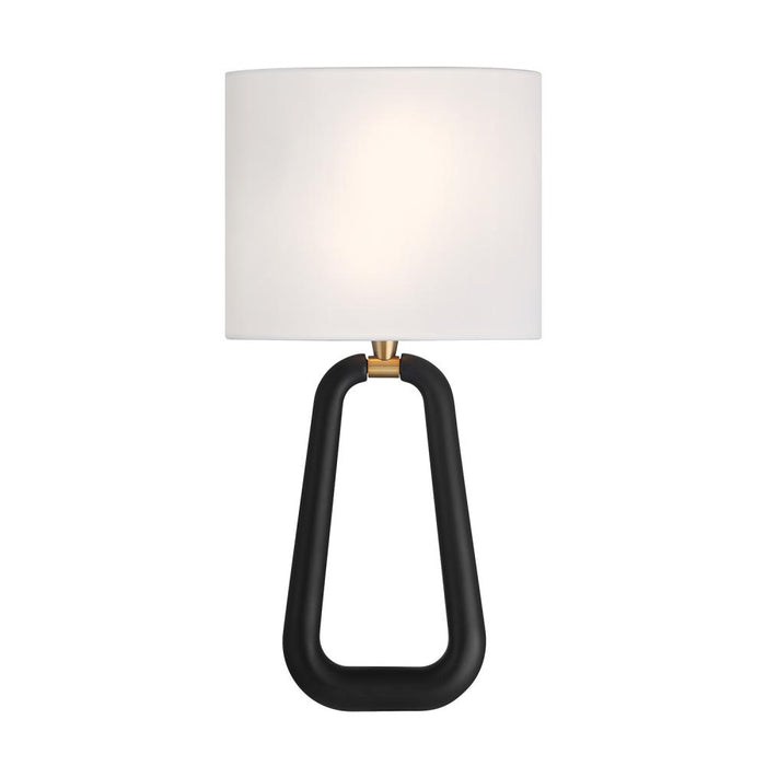 Jori 2 Light Aged Brass + Matte Black Sconce | JOR-7352-AG-MK