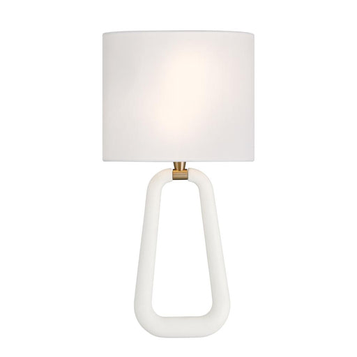 Jori 2 Light Aged Brass + Matte White Sconce | JOR-7352-AG-MT