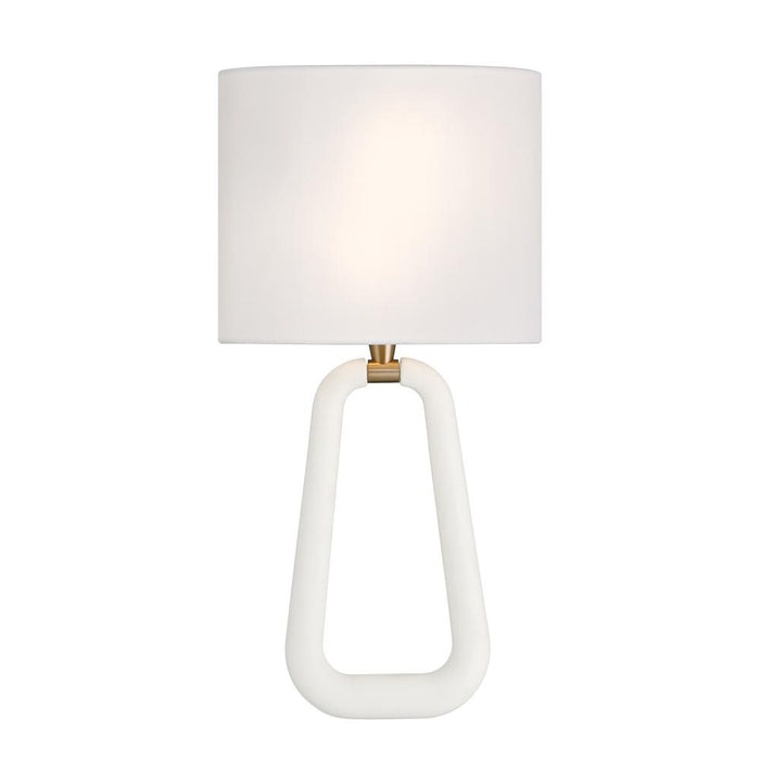 Jori 2 Light Aged Brass + Matte White Sconce | JOR-7352-AG-MT