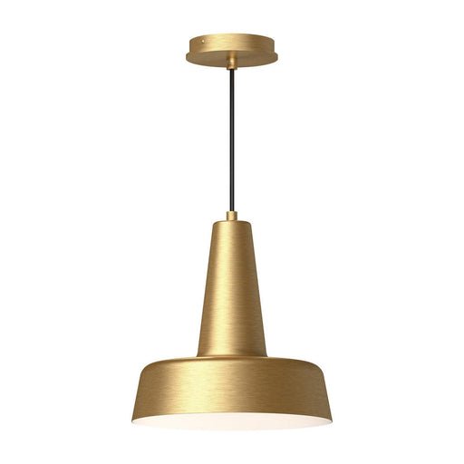 Juliana 11-in Brushed Gold 1 Light Pendant | PD527811BG
