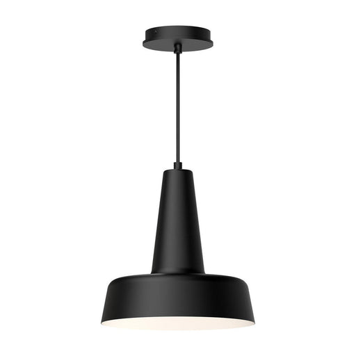 Juliana 11-in Matte Black 1 Light Pendant | PD527811MB