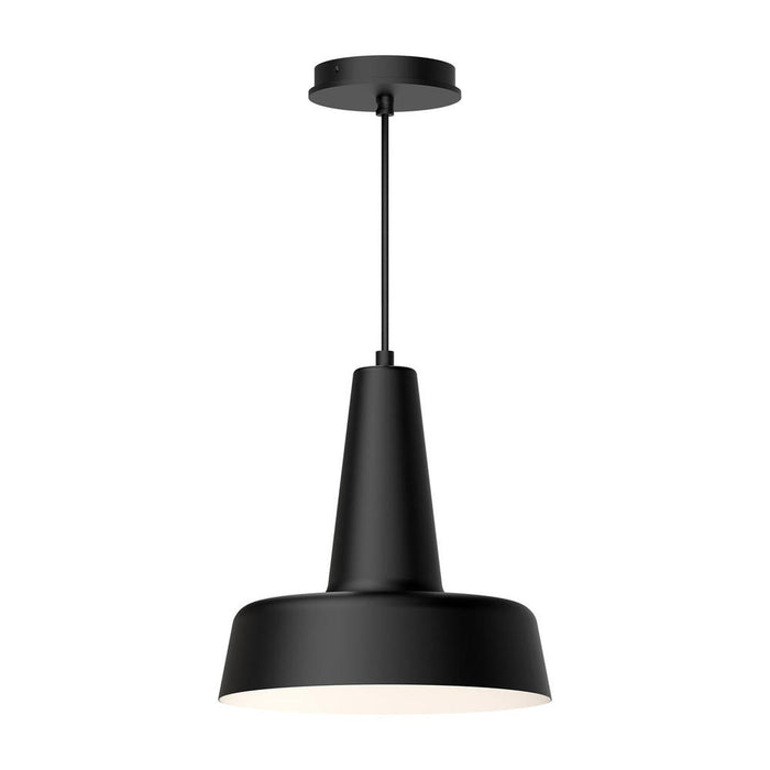 Juliana 11-in Matte Black 1 Light Pendant | PD527811MB