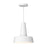 Juliana 11-in White 1 Light Pendant | PD527811WH
