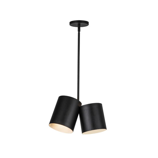 Keiko 14-in Black 2 Lights Pendant | PD58814-BK