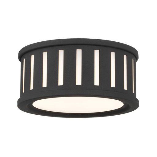 Kendal 9.5'' Black Forged Flush Mount | KEN-2200-BF