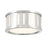 Crystorama Kendal 2 Light Polished Nickel Flush Mount