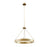 Alora Kensington 30-in Vintage Brass LED Pendant