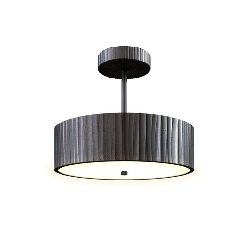 Kensington 12-in Urban Bronze Led Semi Flush Mount | SF361212UB