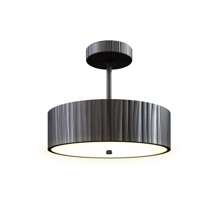 Kensington 12-in Urban Bronze Led Semi Flush Mount | SF361212UB