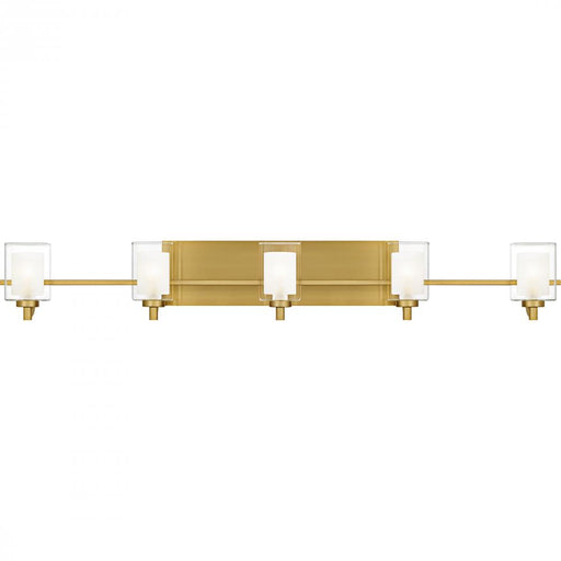 Quoizel Kolt 5-Light Brushed Gold Bath Light