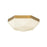 Alora Krysta 12-in Brushed Gold/Opal Glass 2 Lights Flush Mount