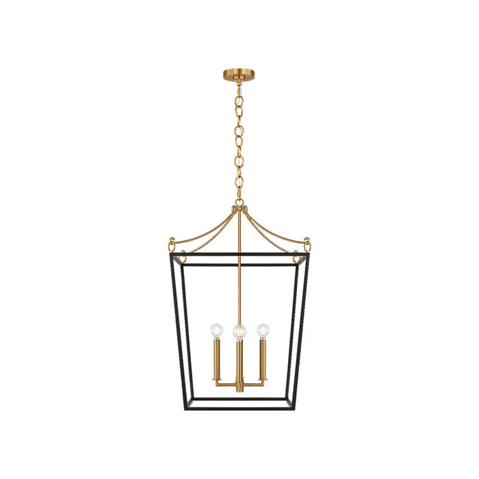Carlyle 21 4 Light Lantern Mbk | KSC1194MBK