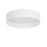 25w 5cct Flushmount, Ivory Shade | KTN-1225LEDFH-198F