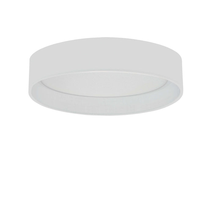 25w 5cct Flushmount, White Shade | KTN-1225LEDFH-790