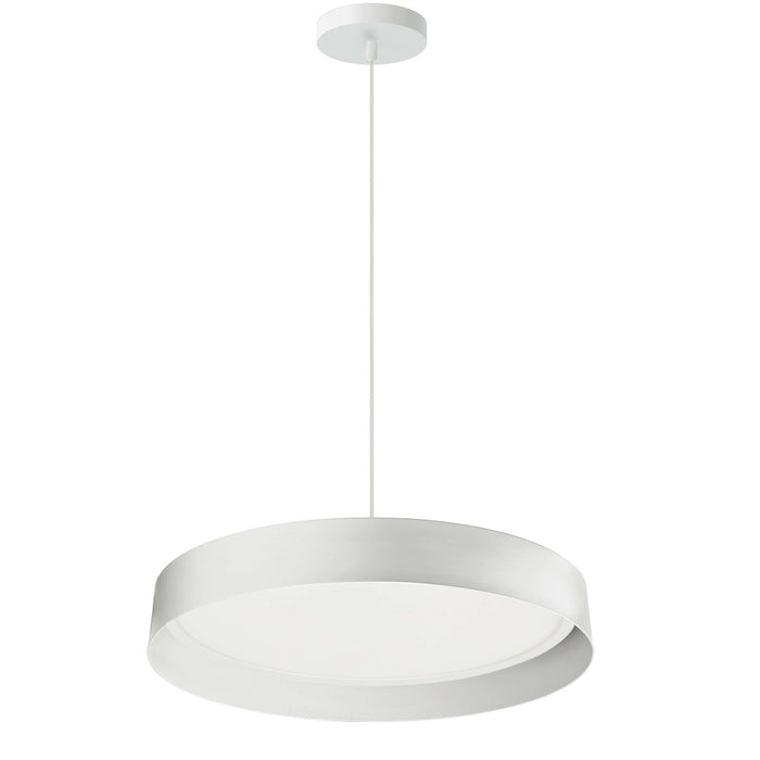 25w 5cct Flushmount, Mw | KTN-1225LEDP-MW