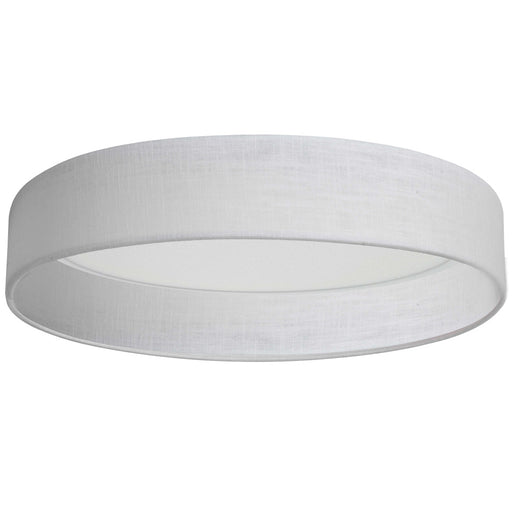 30w 5cct Flushmount, White Shade | KTN-1630LEDFH-2400