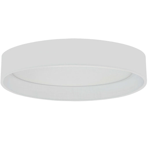 30w 5cct Flushmount, White Shade | KTN-1630LEDFH-790