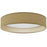 30w 5cct Flushmount, Nat Shade | KTN-1630LEDFH-NAT