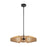 Lanai 3 Head Black/opal Glass Led Chandelier | CH20625-BK/OP