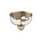 Lancaster 13-in Aged Gold 2 Lights Flush Mount | FM461102AG