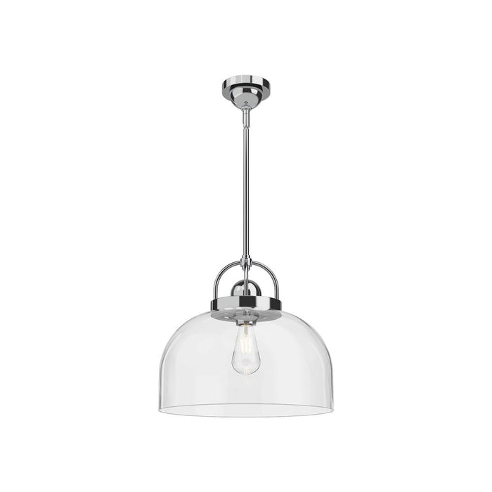 Alora Lancaster 15-in Chrome 1 Light Pendant