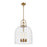 Lancaster 16-in Aged Gold 4 Lights Pendant | PD461104AG