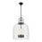 Lancaster 16-in Matte Black 4 Lights Pendant | PD461104MB
