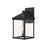 Larchmont 6-in Clear Glass/textured Black 1 Light Exterior Wall Sconce | EW552007BKCL