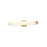 Kuzco Lighting Inc Latitude 25-in Brushed Gold LED Vanity