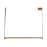 Laurence 41-in Vintage Brass Led Linear Pendant | LP46841-VB-UNV