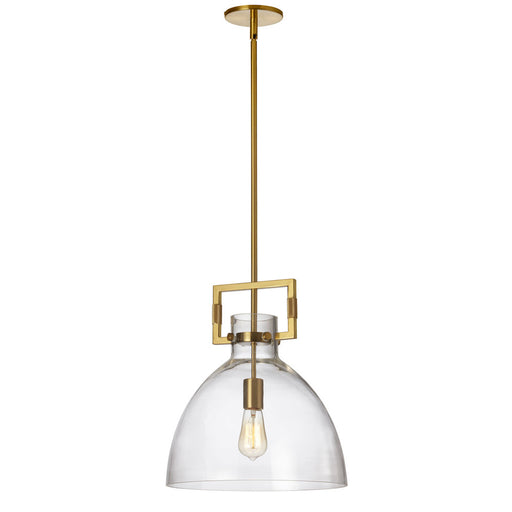 1lt Pendant, Aged Brass Finish | LBY-141P-AGB