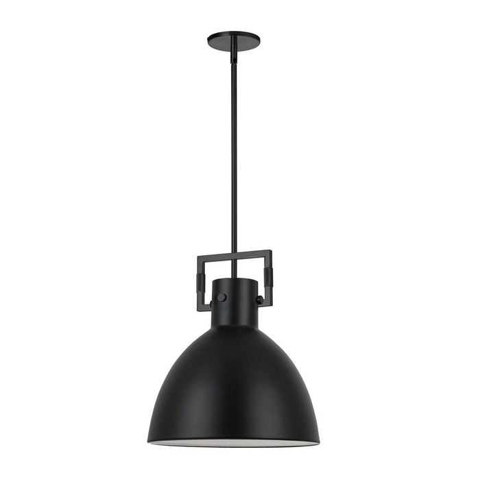 1lt Incandescent Pendant, Mb W/ Mb Metal Shade | LBY-141P-MB-MB