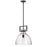 1lt Pendant, Matte Black Finish | LBY-141P-MB