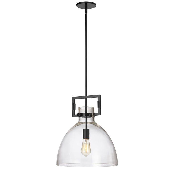 1lt Pendant, Matte Black Finish | LBY-141P-MB
