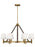 Grayson 6 Light Lg Chand Twb | LC1246TWB