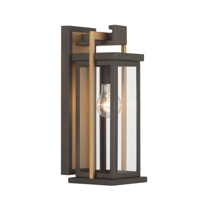 Lendel 6'' Twilight Bronze + Textured Gold Outdoor Sconce | LDL-901-TZ-TG