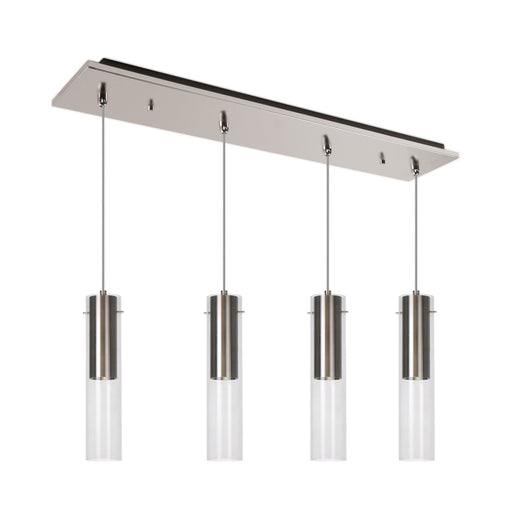 Lena 25-in Brushed Nickel 4-light Multi Pendant | MP21703BN-04