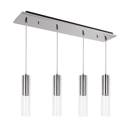 Lena 25-in Chrome 4-light Multi Pendant | MP21703CH-04