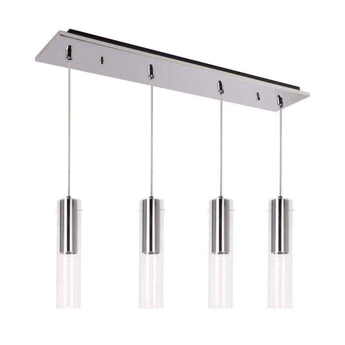 Lena 25-in Chrome 4-light Multi Pendant | MP21703CH-04